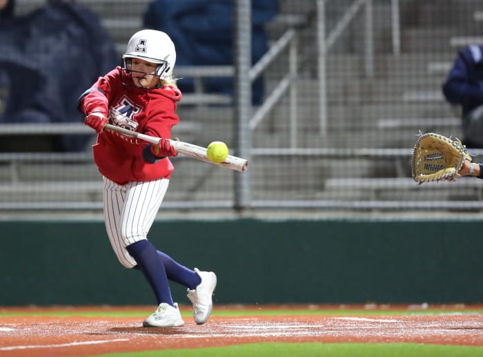 Montgomery Lake Creek Allen Texas softball Allen Tournament 022323 Brian McLean 3